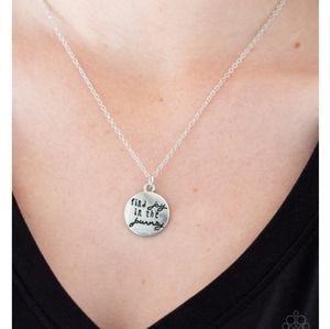 Find Joy Silver Necklace